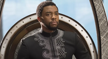 Chadwick Boseman como Pantera Negra - Reprodução/Marvel