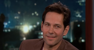 Paul Rudd no programa 'Jimmy Kimmel Live' - Reprodução