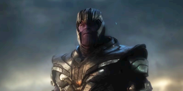 Josh Brolin como o vilão Thanos em cena de 'Vingadores: Ultimato' - Reprodução/Marvel