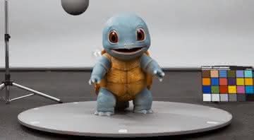 O Pokémon Squirtle em cena do filme 'Detetive Pikachu' - Reprodução/YouTube