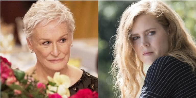 As atrizes Glenn Close e Amy Adams - Divulgação/Montagem