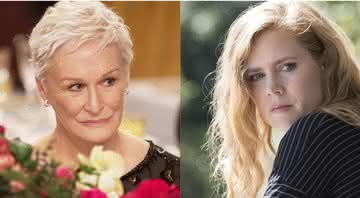 As atrizes Glenn Close e Amy Adams - Divulgação/Montagem