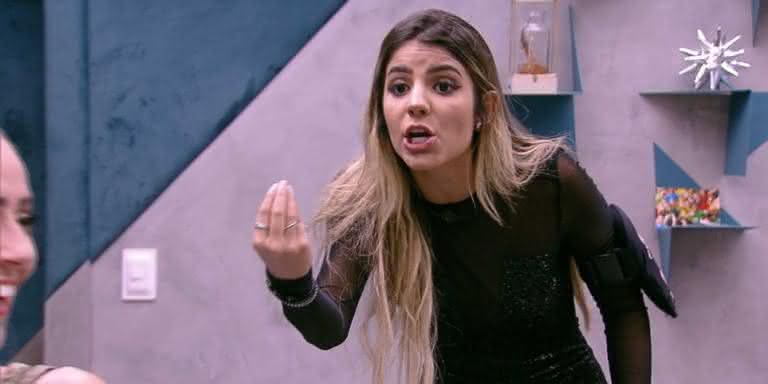 Hariany durante discussão com Paula - Reprodução/Globo