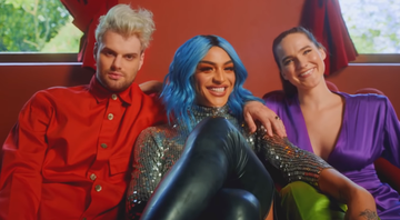 Sofi Tukker e Pabllo Vittar no clipe de 'Energia' - Reprodução