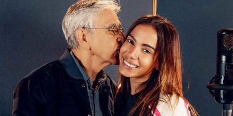 Caetano Veloso e Anitta - Reprodução/Instagram