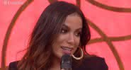 Anitta participa do programa 'Encontro com Fátima Bernardes'. - Reprodução/TV Globo