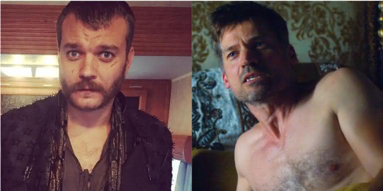 Euron Greyjoy e Jaime Lannister em 'Game of Thrones' - Reprodução/Montagem