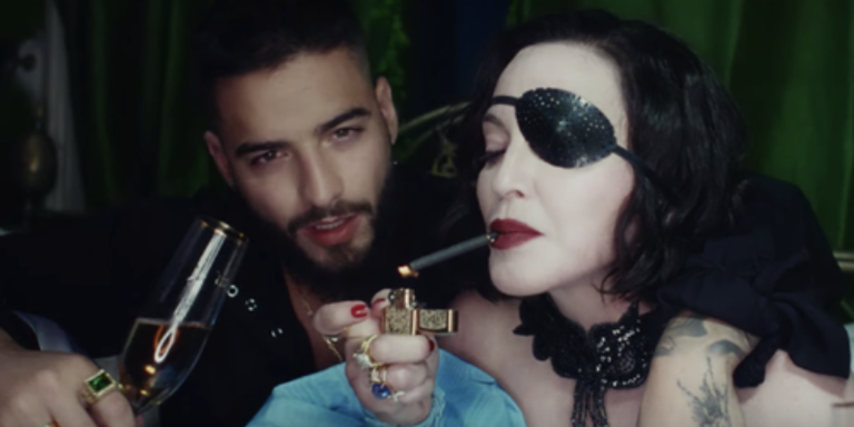 Maluma e Madonna - Divulgação/Youtube