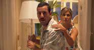 Adam Sandler e Jennifer Aniston em novo filme da Netflix - Reprodução/Netflix