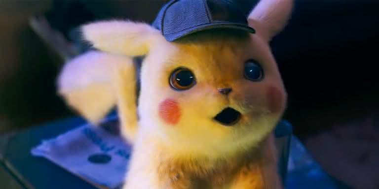 Pikachu em 'Detetive Pikachu'. - Divulgação