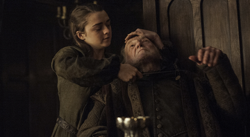 Maisie Williams como Arya Stark em 'Game of Thrones'. - Divulgação/HBO