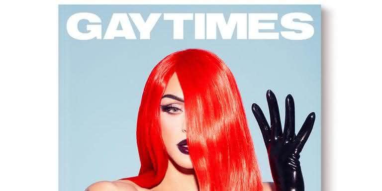 Pabllo Vittar na capa da revista 'Gay Times'. - Reprodução/Instagram