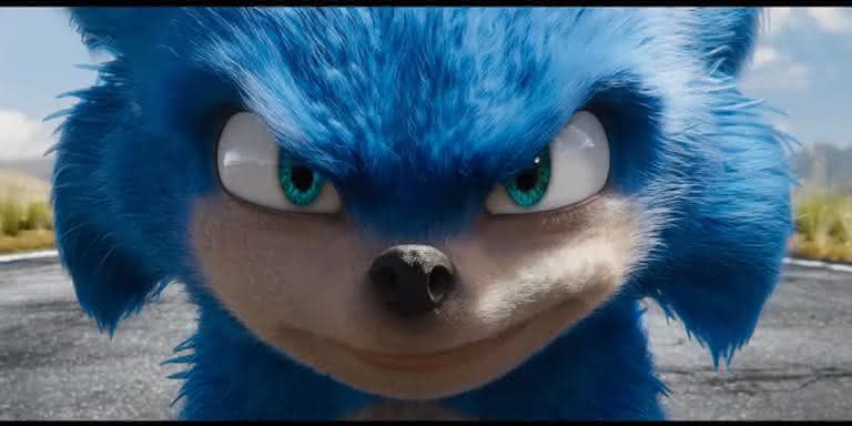 O porco-espinho Sonic. - Reprodução/Paramount Pictures