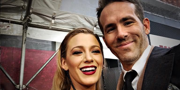 Blake Lively e Ryan Reynolds. - Reprodução/Instagram