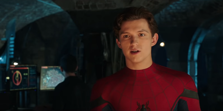 Tom Holland como Peter Parker em 'Homem-Aranha: Longe de Casa' - Redação Digital