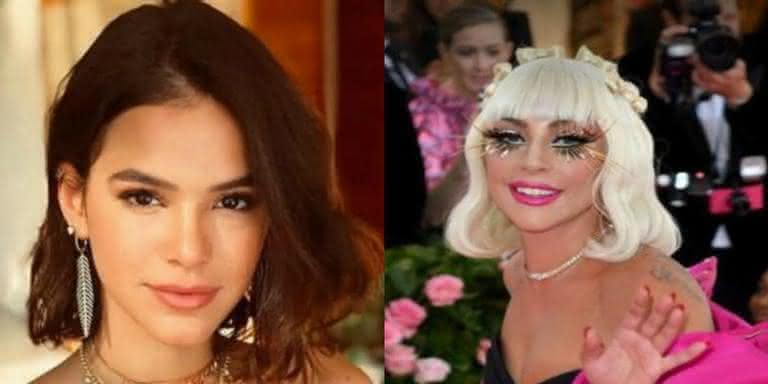 Bruna Marquezine e Lady Gaga. - Reprodução/Instagram