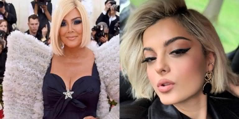 Kris Jenner e Bebe Rexha - Reprodução/Instagram