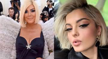 Kris Jenner e Bebe Rexha - Reprodução/Instagram