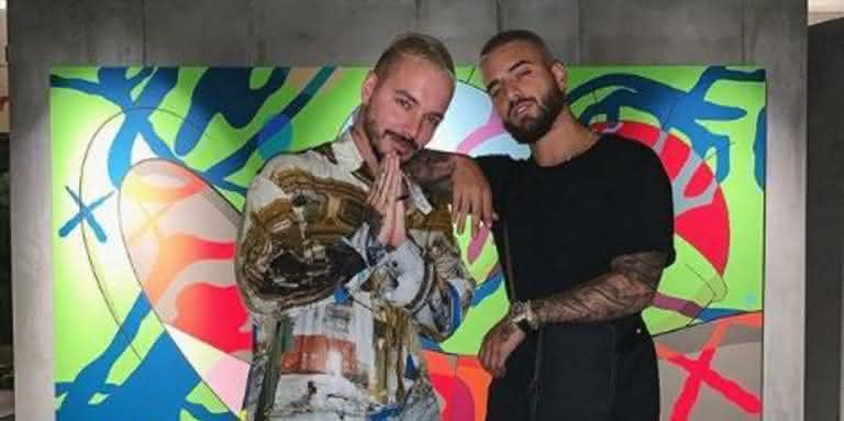 Maluma e J Balvin - Reprodução / Instagram