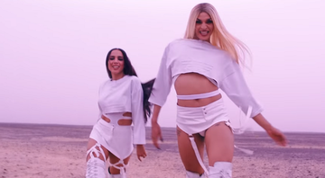 Anitta e Pabllo Vittar no clipe de 'Sua Cara'. - Redação Digital