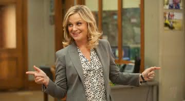 Amy Poehler como Leslie Knope na série 'Parks and Recreation' - Divulgação/NBC