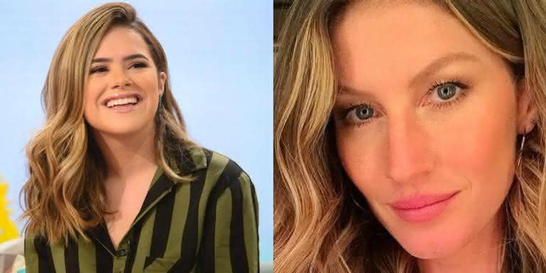 Maisa Silva e Gisele Bündchen - Instagram / Reprodução 