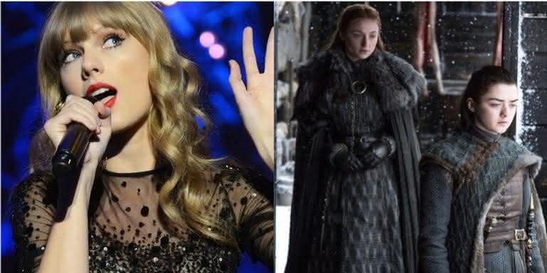 Taylor Swift e Game Of Thrones - Reprodução/ Divulgação