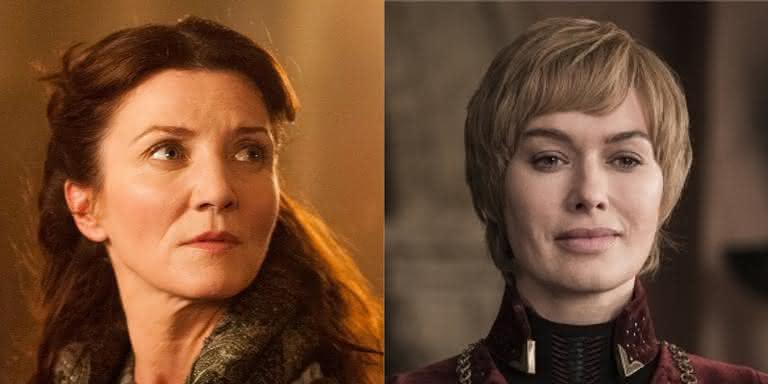 Catelyn Stark e Cersei Lannister. - Divulgação/HBO