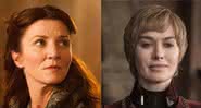 Catelyn Stark e Cersei Lannister. - Divulgação/HBO