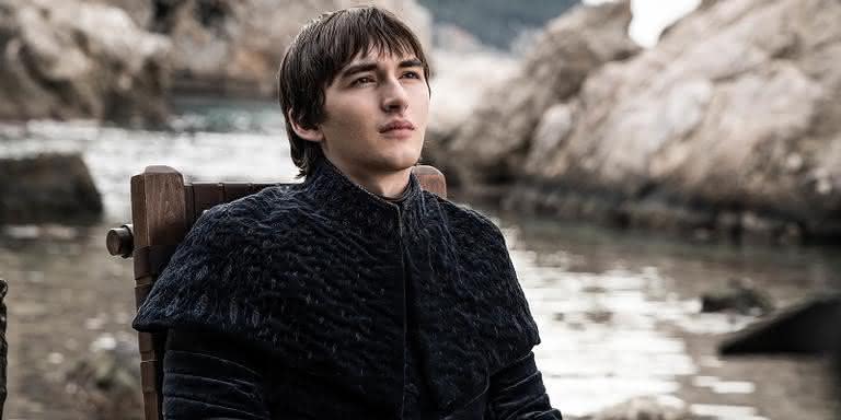 Bran Stark no último episódio de 'Game of Thrones'. - Helen Sloan/HBO