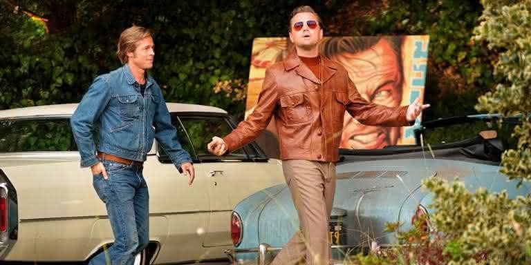 Brad Pitt e Leonardo DiCaprio - Divulgação/Sony Pictures