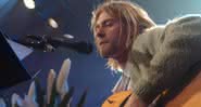 Kurt Cobain no MTV Unplugged do Nirvana. - Reprodução/MTV