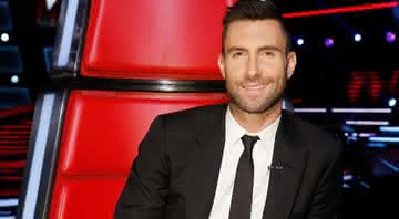 O cantor Adam Levine no programa 'The Voice' - Divulgação/NBC