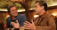 Brad Pitt e Leonardo DiCaprio em cena de 'Era Uma Vez Em... Hollywood' - Divulgação/Festival de Cannes