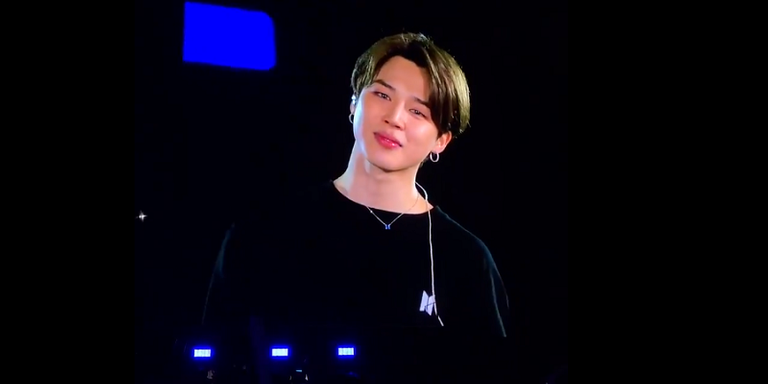 Jimin do BTS explica o que o fez chorar no show em São Paulo. - Reprodução/Twitter