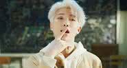 RM no anúncio do 'Map of the Soul: Persona', do BTS. - Reprodução/YouTube