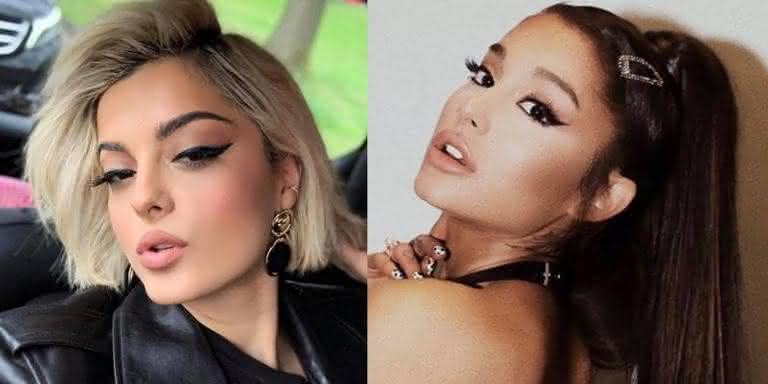 Bebe Rexha e Ariana Grande - Reprodução/instagram