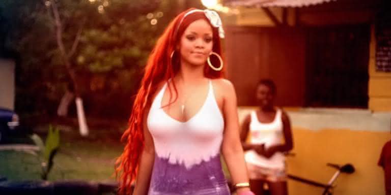 Rihanna em clipe original de 'Man Down' - Divulgação/Youtube