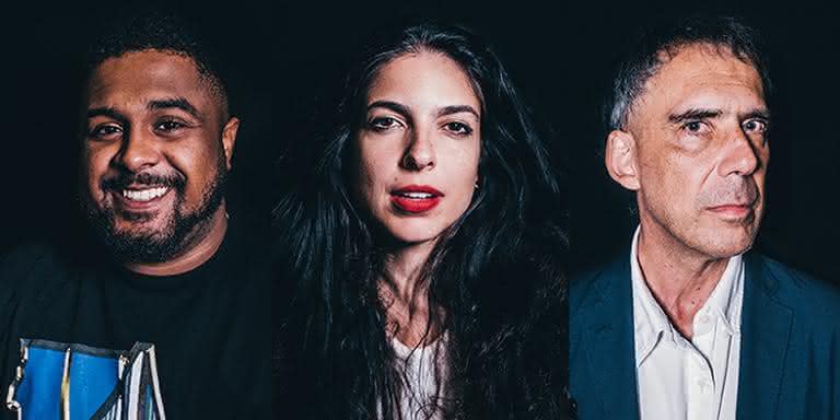 Baco Exu do Blues, Illy e Arnaldo Antunes. - Divulgação
