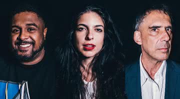 Baco Exu do Blues, Illy e Arnaldo Antunes. - Divulgação