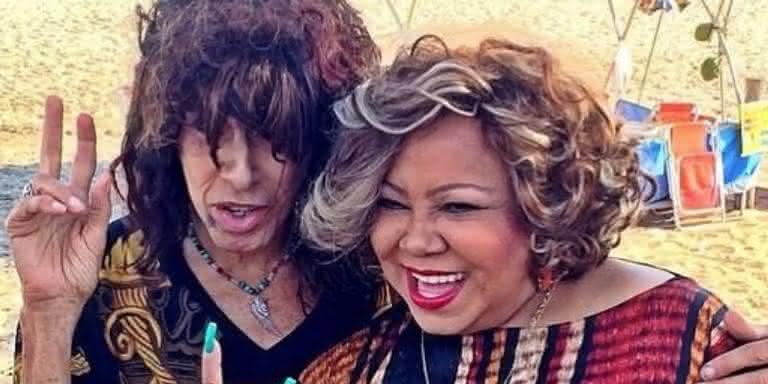 Serguei e Alcione - Reprodução/Instagram