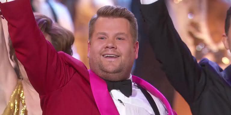 James Corden apresentando o Tony Awards. - Reprodução