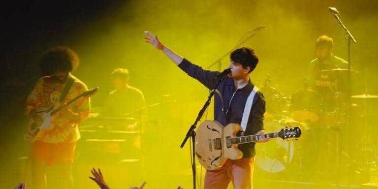 Banda Vampire Weekend em foto publicada no Instagram do grupo - Reprodução/Instagram