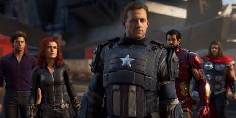 Cena do trailer do jogo 'Avengers: A-Day'. - Reprodução