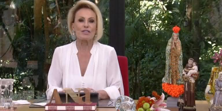 Ana Maria Braga em seu programa matinal - Reprodução/Globo