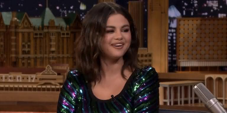 Selena Gomez no 'The Tonight Show', de Jimmy Fallon - Divulgação Youtube