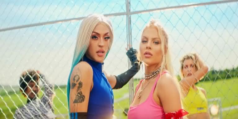 Clipe de 'Garupa' de Luísa Sonza e Pabllo Vittar - Reprodução