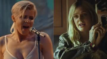 Robyn no clipe de 'Ever Again' e Tove Lo no vídeo de 'Glad He's Gone' - Reprodução/Montagem