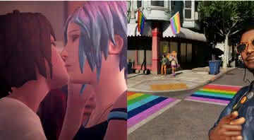 Jogos com personagens LGBT+ tem se destacado no meio - Reprodução/Life is Strange/ Watch Dogs 2