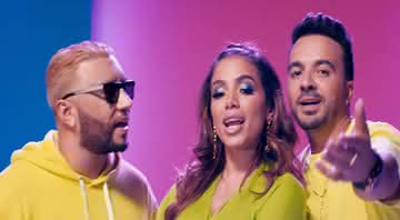 Anitta, Alex Sensation e Luis Fonsi - Reprodução/YouTube